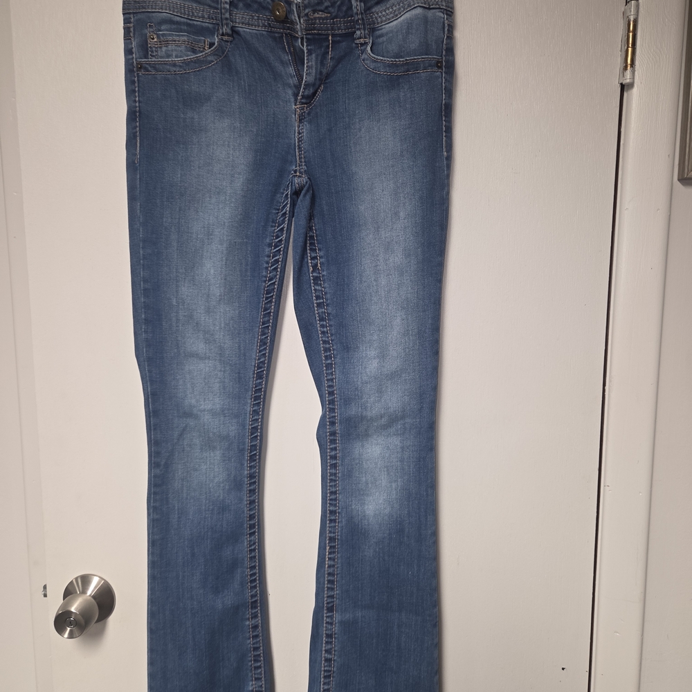 Stylish Blue Boot Cut Women's Jeans